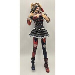 Square Enix Play Arts Kai Harley Quinn Batman Arkham Knight Action Figure Loose